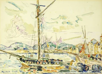 Hamnen i Saint-Tropez,