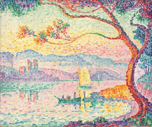 Hamnen i Antibes, 1917
