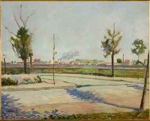Route de Gennevilliers (målning på duk)