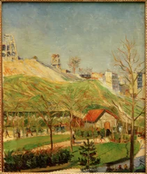 Square Saint-Pierre (byggandet av Sacré-Coeur)