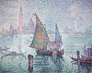 Det gröna seglet, Venedig, 1904