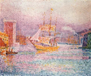 Hamnen i Marseille, 1907