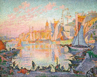 Hamnen i Saint-Tropez, 1901-1902