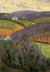 P.Sérusier, La vallée mauve / Gemälde, 1917