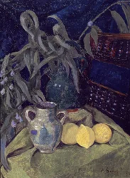 SINFONIA EN VERDES - SIGLO XIX - OLEO / LIENZO - 81 X 60 CM