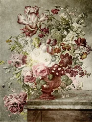 Blommamålning