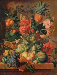Frukt och blommor, 1789, 1938