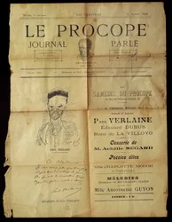 Journal du Procope, Parisiskt café