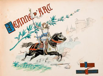 Illustration hämtad från boken "" Jeanne d