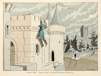 Illustration hämtad från boken "" Jeanne d