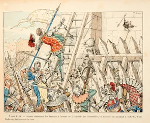 Illustration hämtad från boken "" Jeanne d