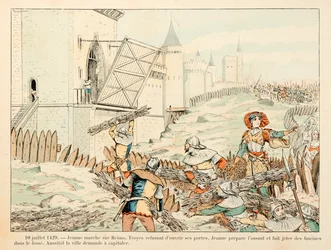 Illustration hämtad från boken "" Jeanne d