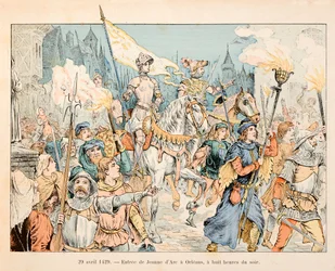 Illustration hämtad från boken "" Jeanne d