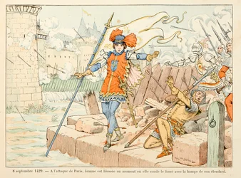 Illustration hämtad från boken "" Jeanne d