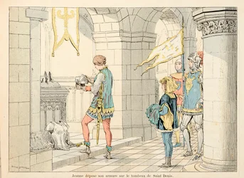 Illustration hämtad från boken "" Jeanne d