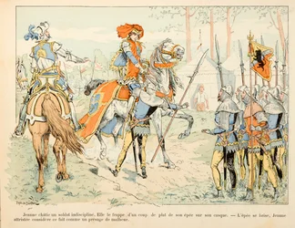 Illustration ur boken „Jeanne d