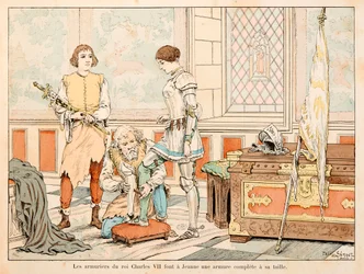 Illustration hämtad från boken "" Jeanne d