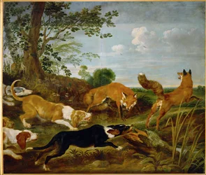 Rävjakt, före 1635