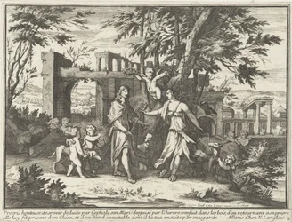 Procris och den förklädda Cephalus Mytologiska representationer i landskap (serietitel)