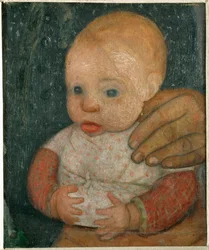 Barn och mammas hand