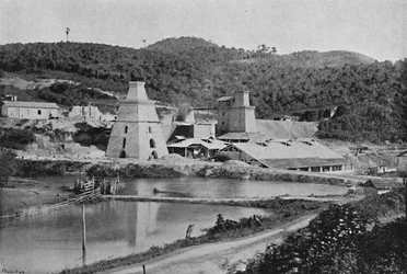 The Ovens of Calieras, Lime ugnar, 1895