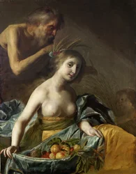 Vertumnus och Pomona, mitten av 1600-talet (olja på duk)