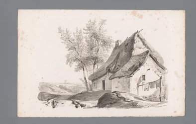 Landskap med landsväg och hus Principer för landskap (serietitel) Principles de paysages (serietitel)