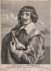 Gerardus Honthorst, holländsk målare av mänskliga figurer