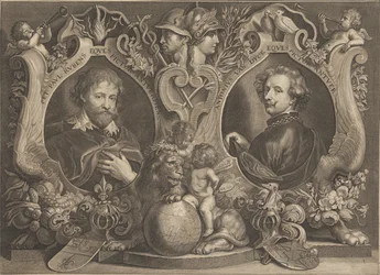 Paulus Pontius - Antonius Van Dyck Eques och Peter Paul Rubens Eques - Google Art Project