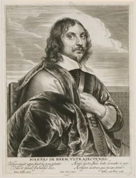 Porträtt av Johannes de Heem