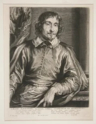 Porträtt av abbé Caesar Alexander Scaglia