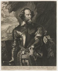 Porträtt av Henry, greve van den Berghe.