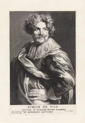 Porträtt av målaren Simon de Vos