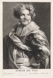 Porträtt av målaren Simon de Vos