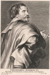 Theodore Rombouts, målare av mänskliga figurer i Antwerpen