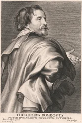 Theodore Rombouts, målare av mänskliga figurer i Antwerpen