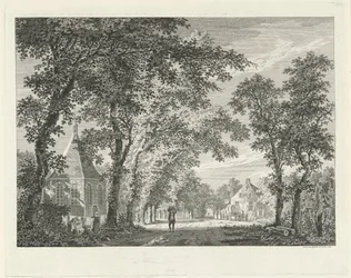 Byutsikt i Driebergen, 1754