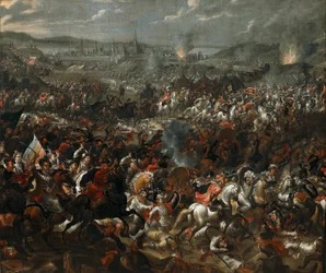 Slaget vid Wien den 12 september 1683, ca 1683-84 (olja på duk)