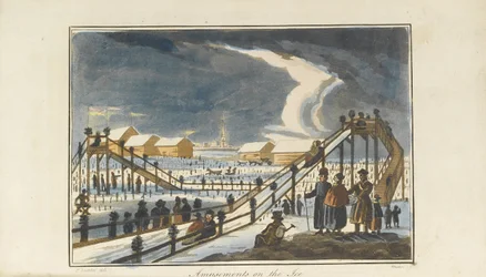 Nöjen på isen, 1813