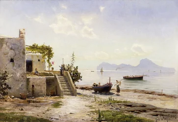 Från Sorrento, mot Capri