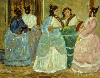 kolonial scen; Escena Colonial