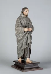 San Diego of Alcala, ca 1665-70 (polykromt trä)
