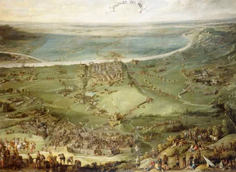 De spanska och kejserliga trupperna besegrade av Frankrike och Savojen vid Valenza Po,