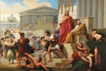 Sabinkvinnornas våldtäkt, 1823-1824.