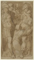 Alexander benådar Darius familj