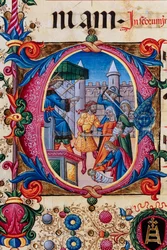 "Massaker på oskyldiga", av Pellegrino di Mariano. Detalj.