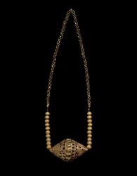 Halsband, c. 1900 (guld)