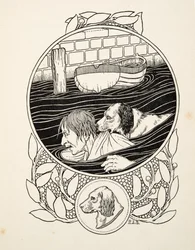En generös hämnd, från Hundra anekdoter av djur, pub. 1924