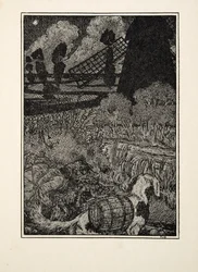 Hundsmugglare, från Hundra anekdoter av djur, pub. 1924