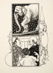 Elephant Rope Dancing, från A Hundred Anecdotes of Animals, pub. 1924